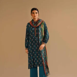 Nishat unstitched khaddar 3 pc