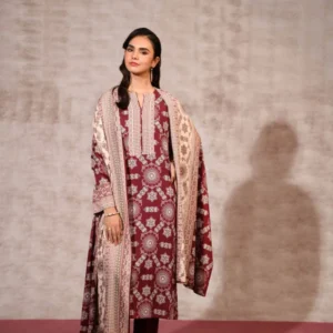 Nishat unstitched khaddar 3 pc