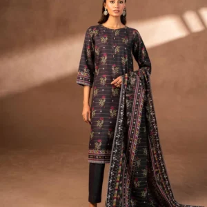 Nishat unstitched khaddar 3 pc