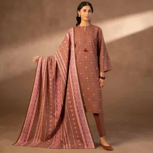 Nishat unstitched khaddar 3pc
